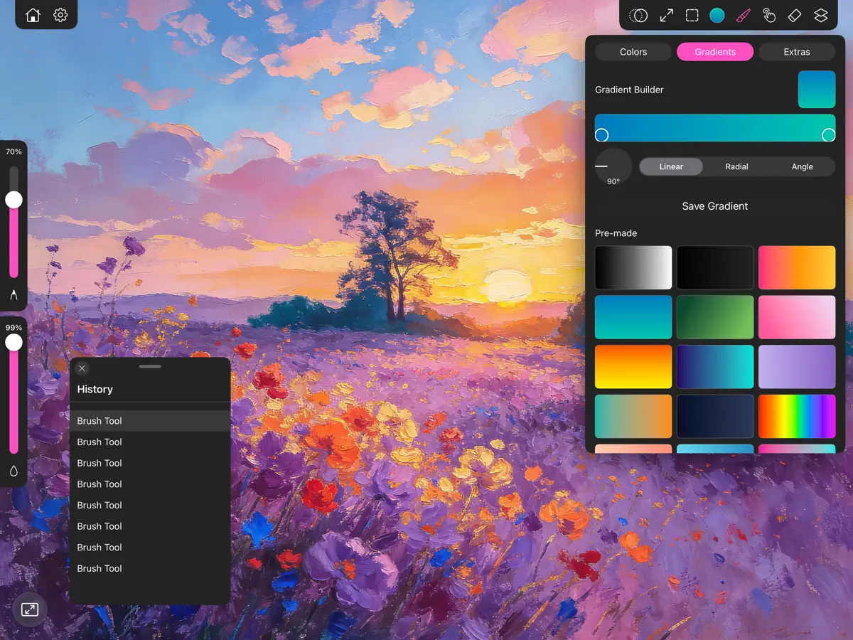 Paintrix Studio on iPad, screenshot 3 of 7