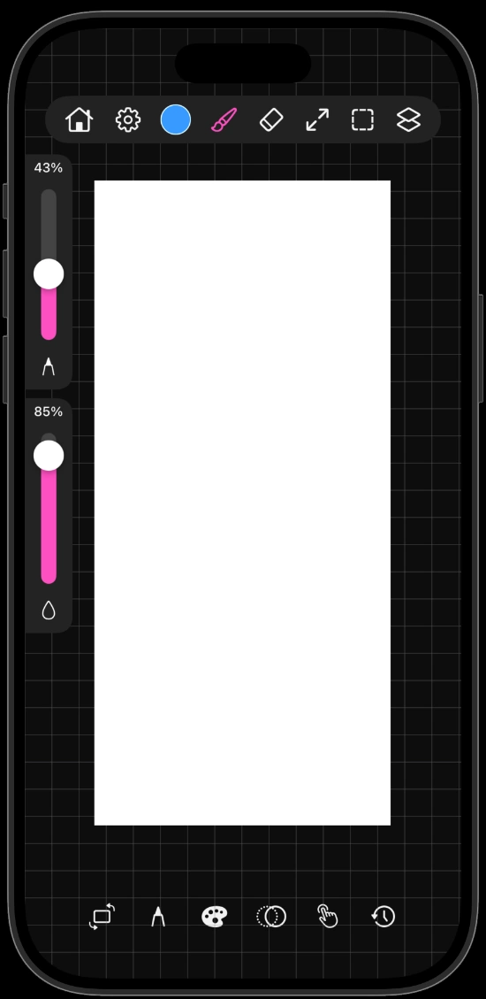 Die iPhone-Kapselleiste und die untere Leiste